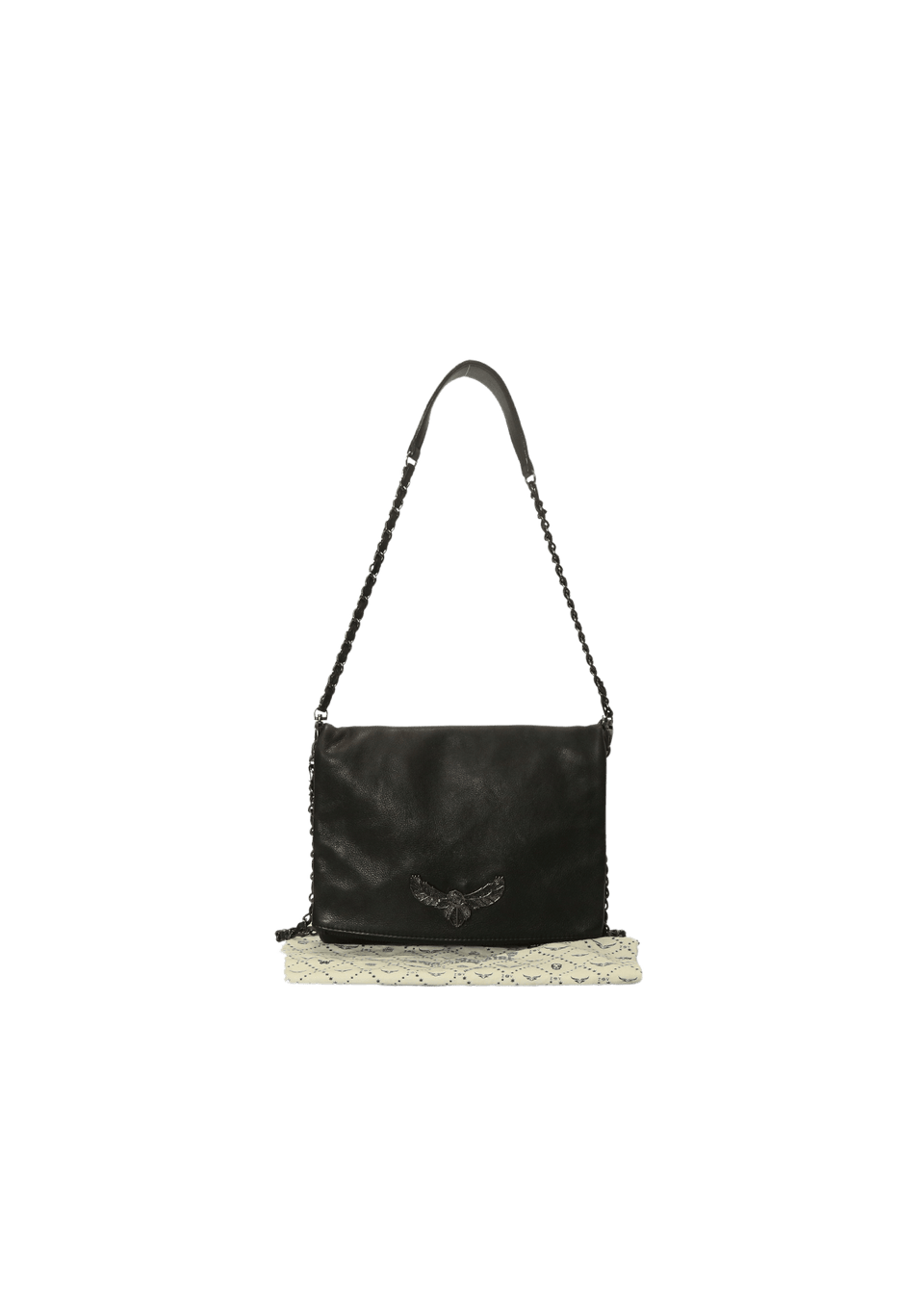 最適な価格 Leather Rock Voltaire & Zadig Bolsa Clutch Original Preta バッグ