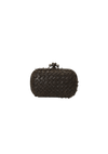 FRINGE INTRECCIATO KNOT CLUTCH