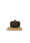 FRINGE INTRECCIATO KNOT CLUTCH