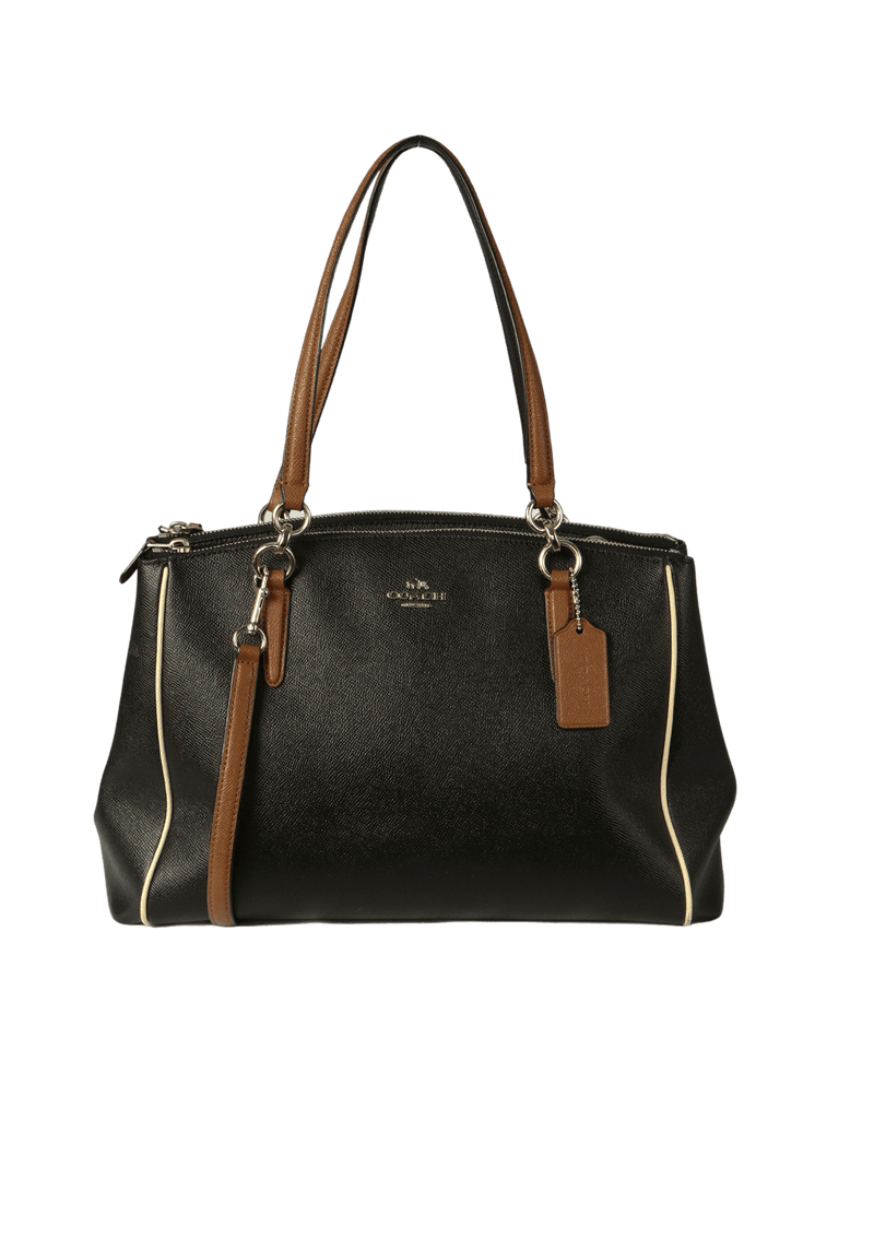 LEATHER SATCHEL BAG