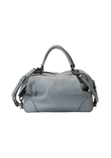 PEBBLE LEATHER LANE SATCHEL BAG