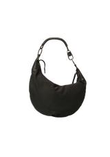 SUEDE HALF MOON BAG