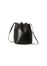 LEATHER BUCKET BAG