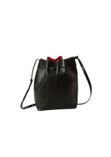 LEATHER BUCKET BAG