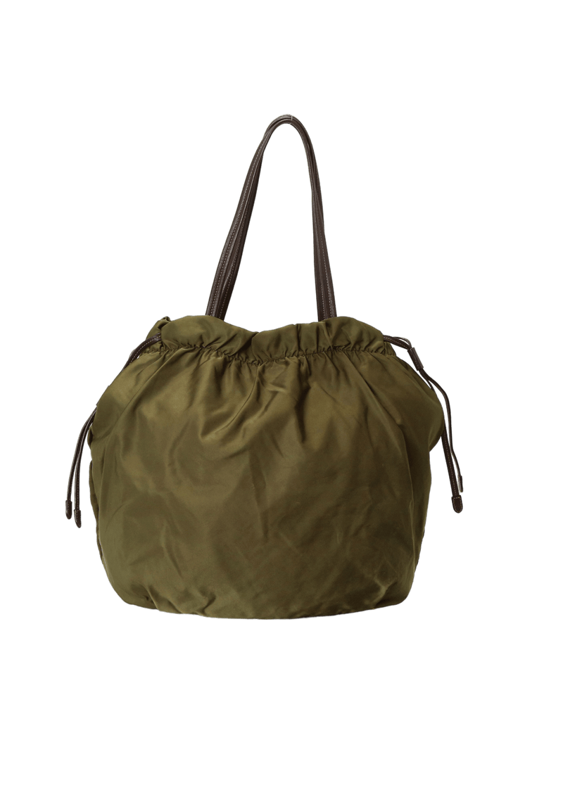 LOGO TESSUTO DRAWSTRING BAG