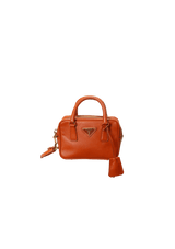 MINI SAFFIANO DOUBLE ZIP CAMERA BAG