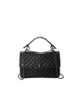 LARGE ROCKSTUD SPIKE FLAP BAG