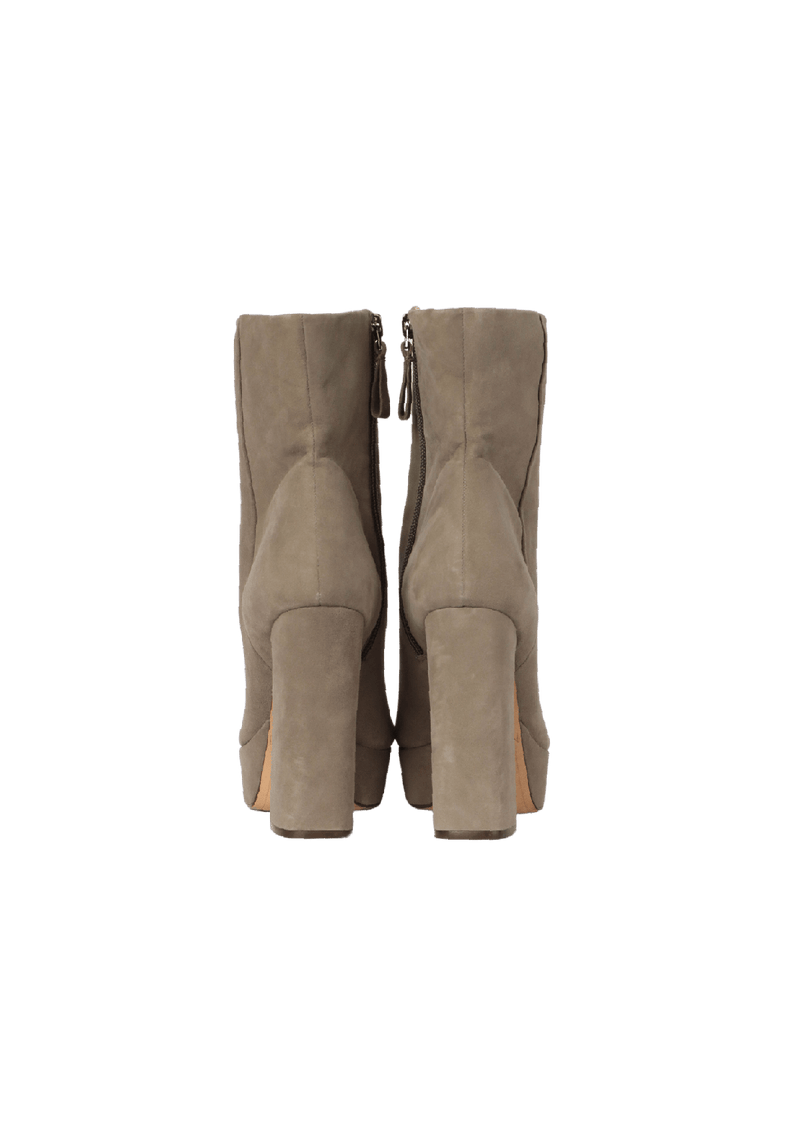 SUEDE BOOTS 36