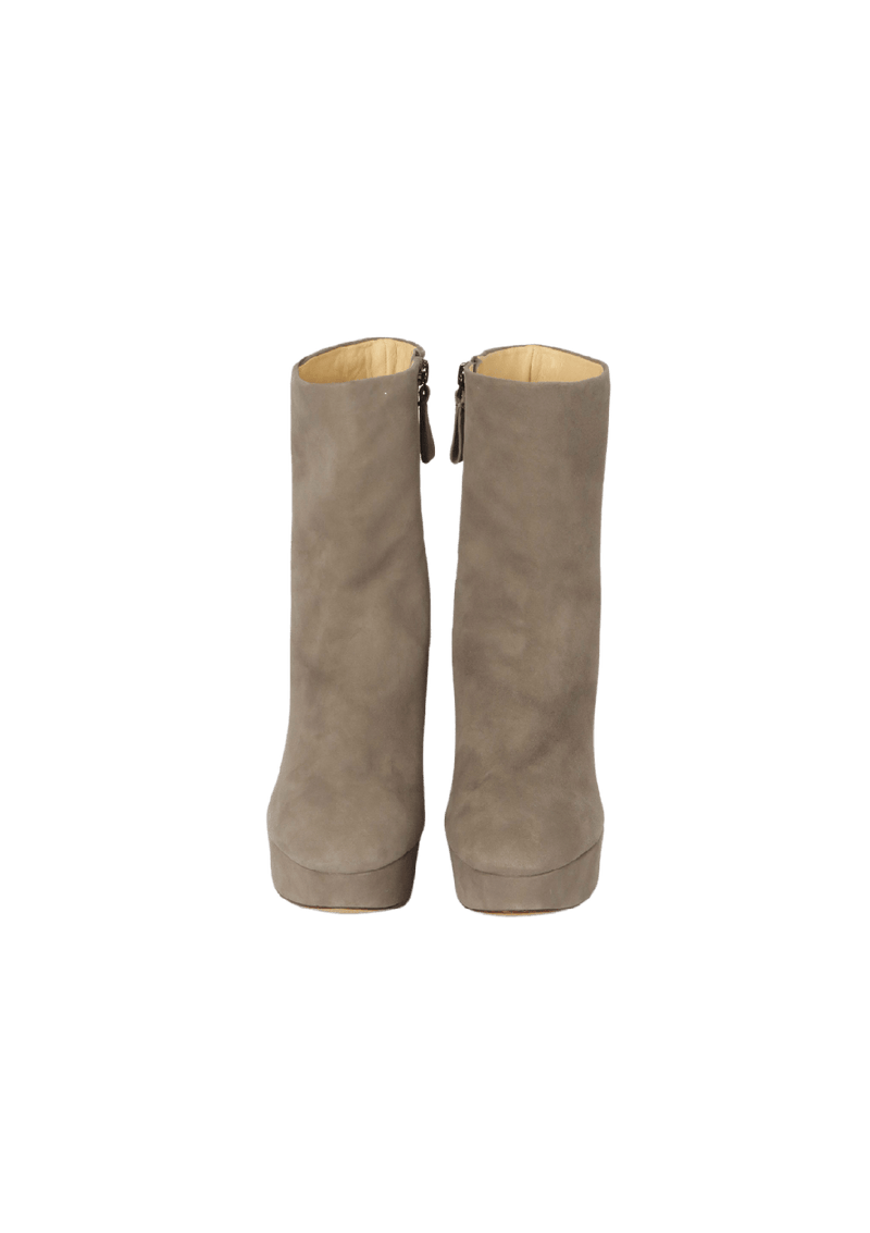 SUEDE BOOTS 36