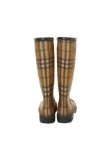 NOVA CHECK RAIN BOOTS 34