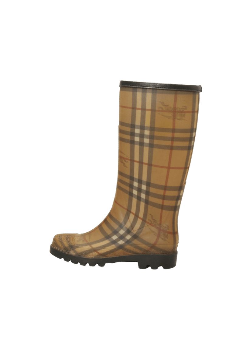 NOVA CHECK RAIN BOOTS 34