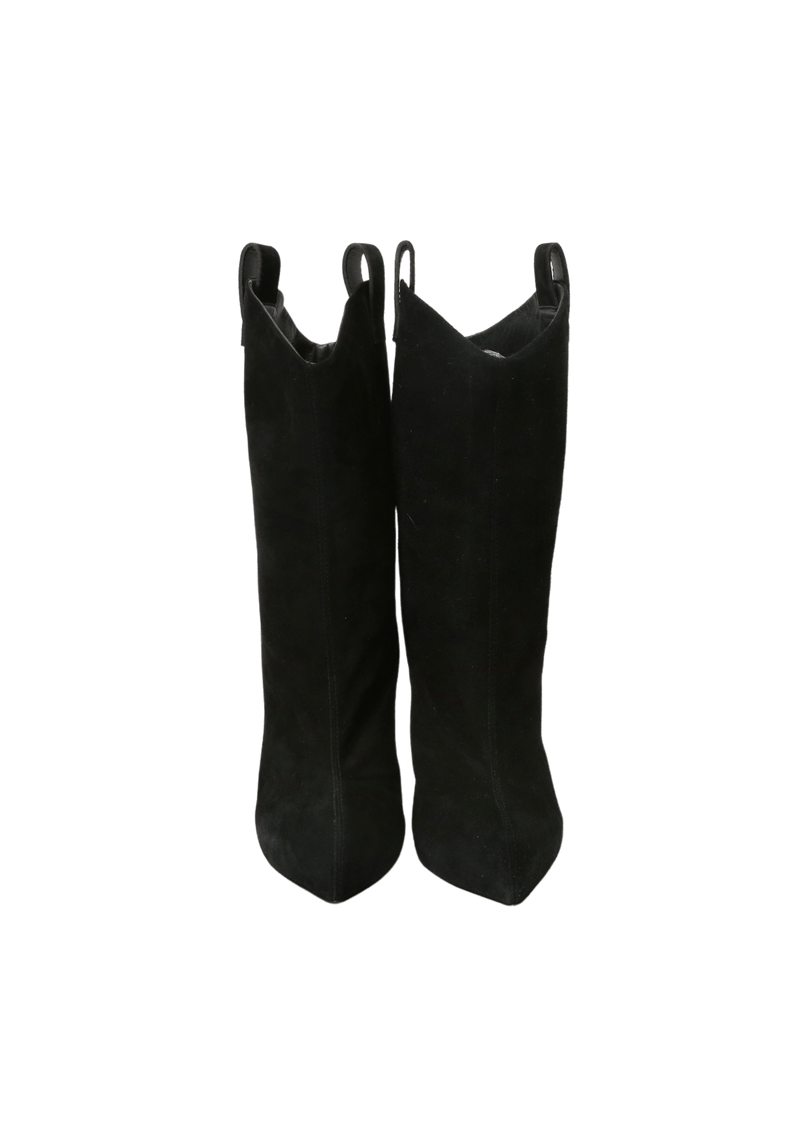 SUEDE BOOTS 37