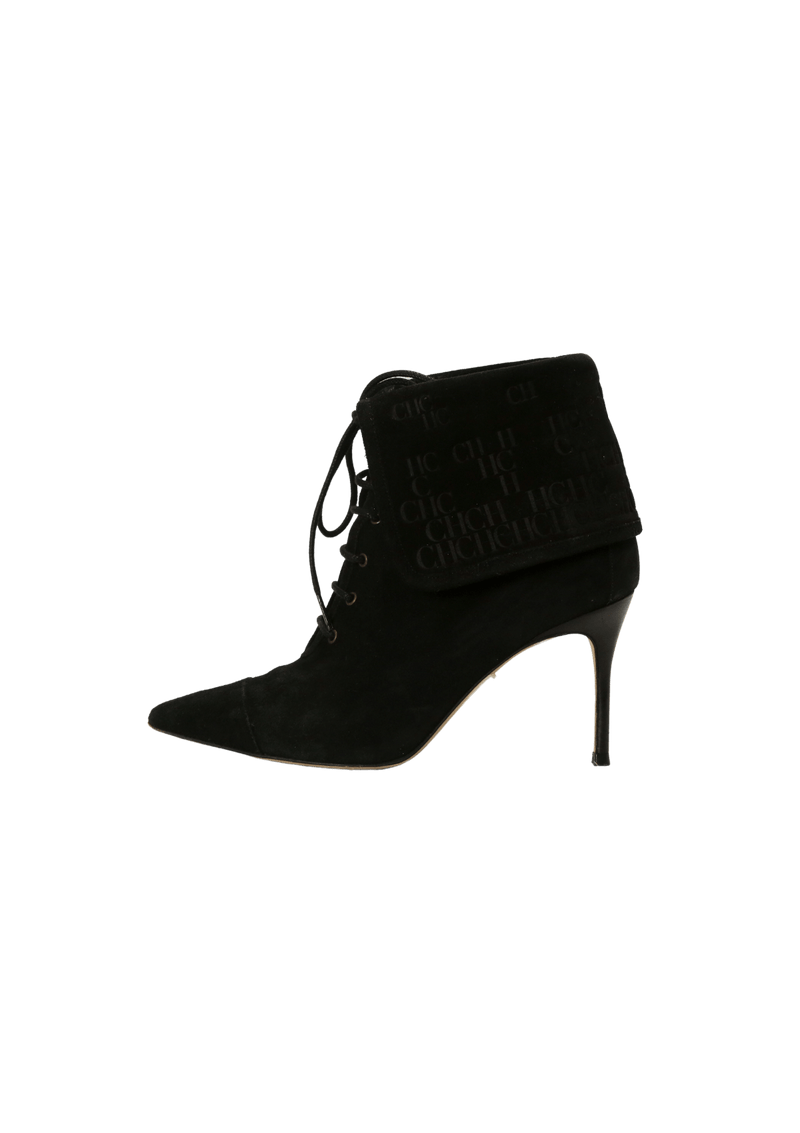 SUEDE ANKLE BOOTS 34