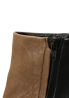 BICOLOR LEATHER BOOTS 35
