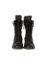 CC INTERLOCKING COMBAT BOOTS 36