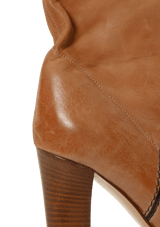 LEATHER BOOTS 35