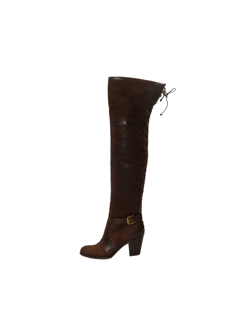 LEATHER BOOTS 35.5