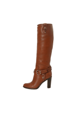 LEATHER BOOTS 35