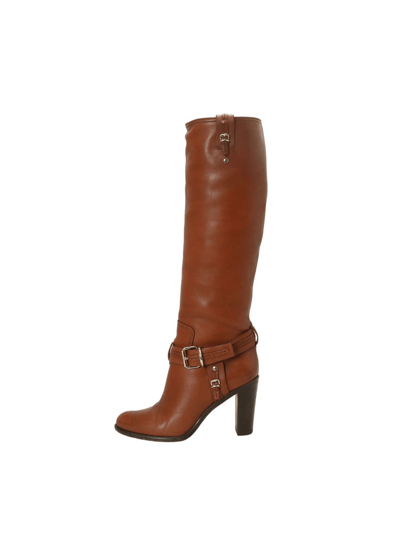 LEATHER BOOTS 35