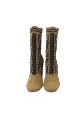 ZUCCA ROCKOKO OPENWORK BOOTS 37