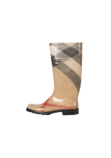 HOUSE CHECK RUBBER BOOTS 36