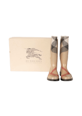 HOUSE CHECK RUBBER BOOTS 36