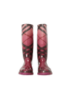 HOUSE CHECK RUBBER BOOTS 39