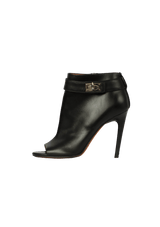 OPEN TOE ANKLE BOOTS 38