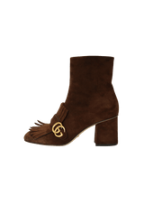 DOUBLE G LOGO SUEDE BOOTS 39