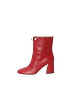 FAUX PEARL BOOTS 36.5