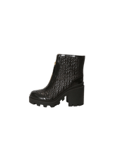 G RHOMBUS ANKLE BOOTS 38