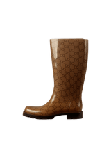 GG CANVAS RUBBER BOOTS 35