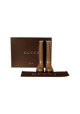 GG CANVAS RUBBER BOOTS 35