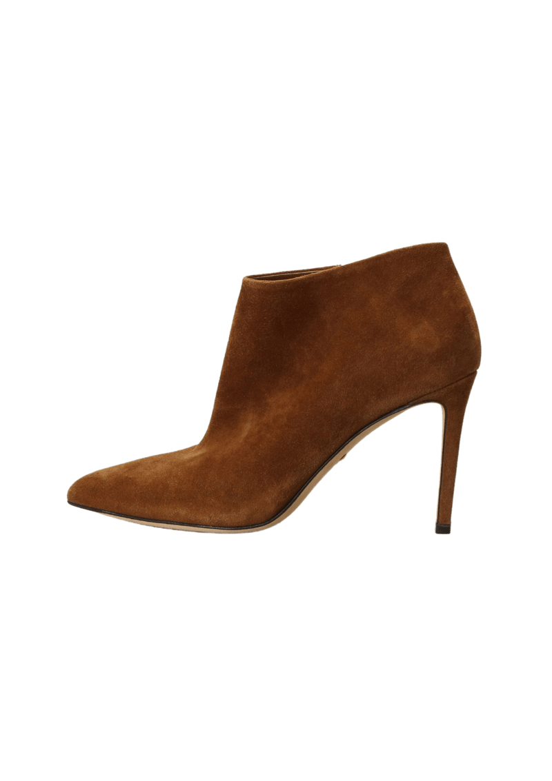 SUEDE ANKLE BOOTS 37.5