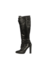 LEATHER BOOTS 36.5