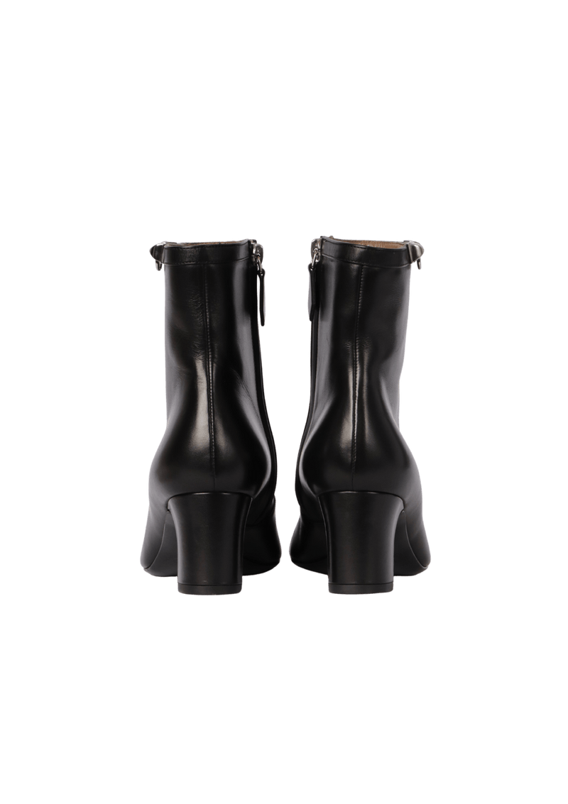 LEATHER BOOTS 37