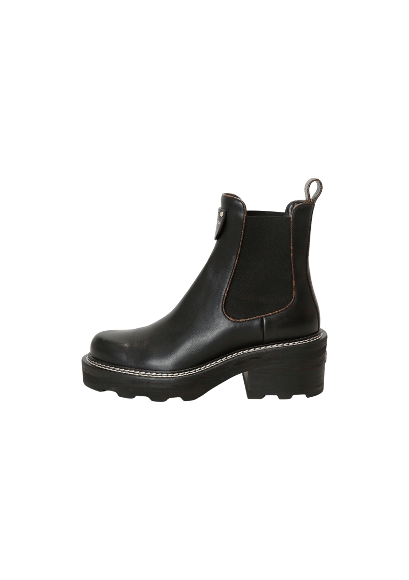 Bota Louis Vuitton Ankle Boot Preta