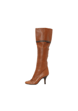 LEATHER BOOTS 36