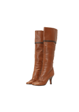 LEATHER BOOTS 36