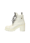 LEATHER COMBAT BOOTS 35