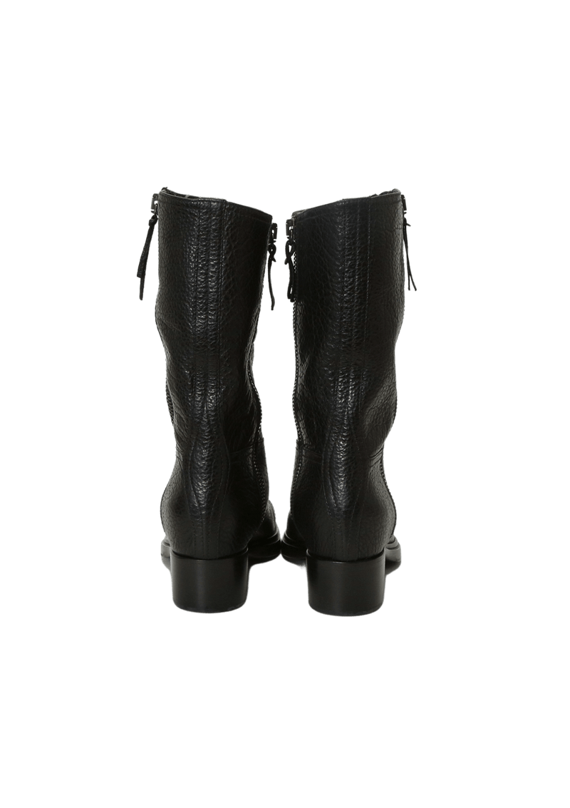 LEATHER RIDING BOOTS 37