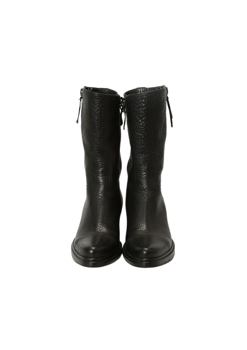 LEATHER RIDING BOOTS 37