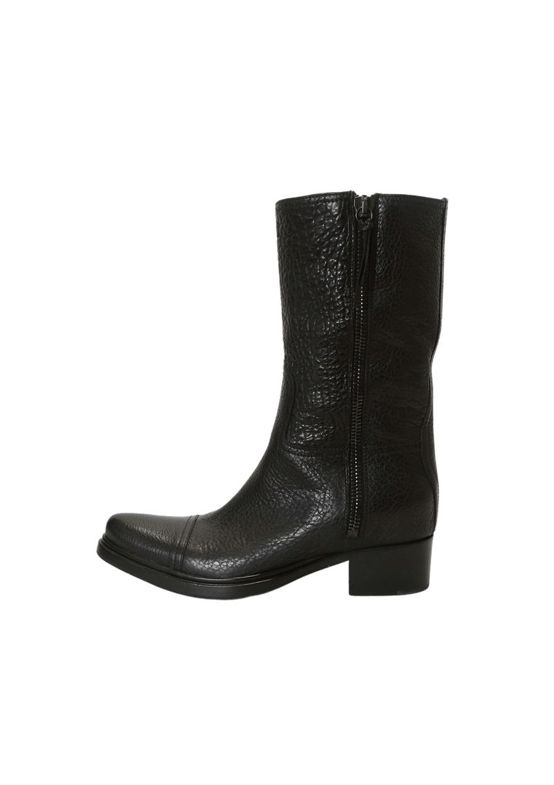 LEATHER RIDING BOOTS 37