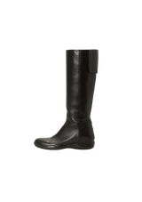 LEATHER RIDING BOOTS 38.5