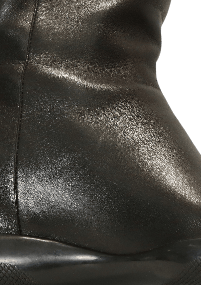 LEATHER RIDING BOOTS 38.5