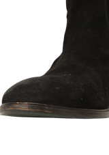 SUEDE RIDING BOOTS 34