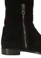 SUEDE RIDING BOOTS 34