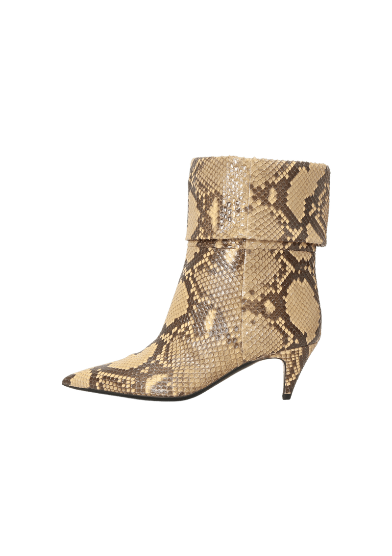 SNAKESKIN BOOTS 36