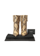 SNAKESKIN BOOTS 36