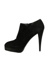 SUEDE ANKLE BOOTS 38.5